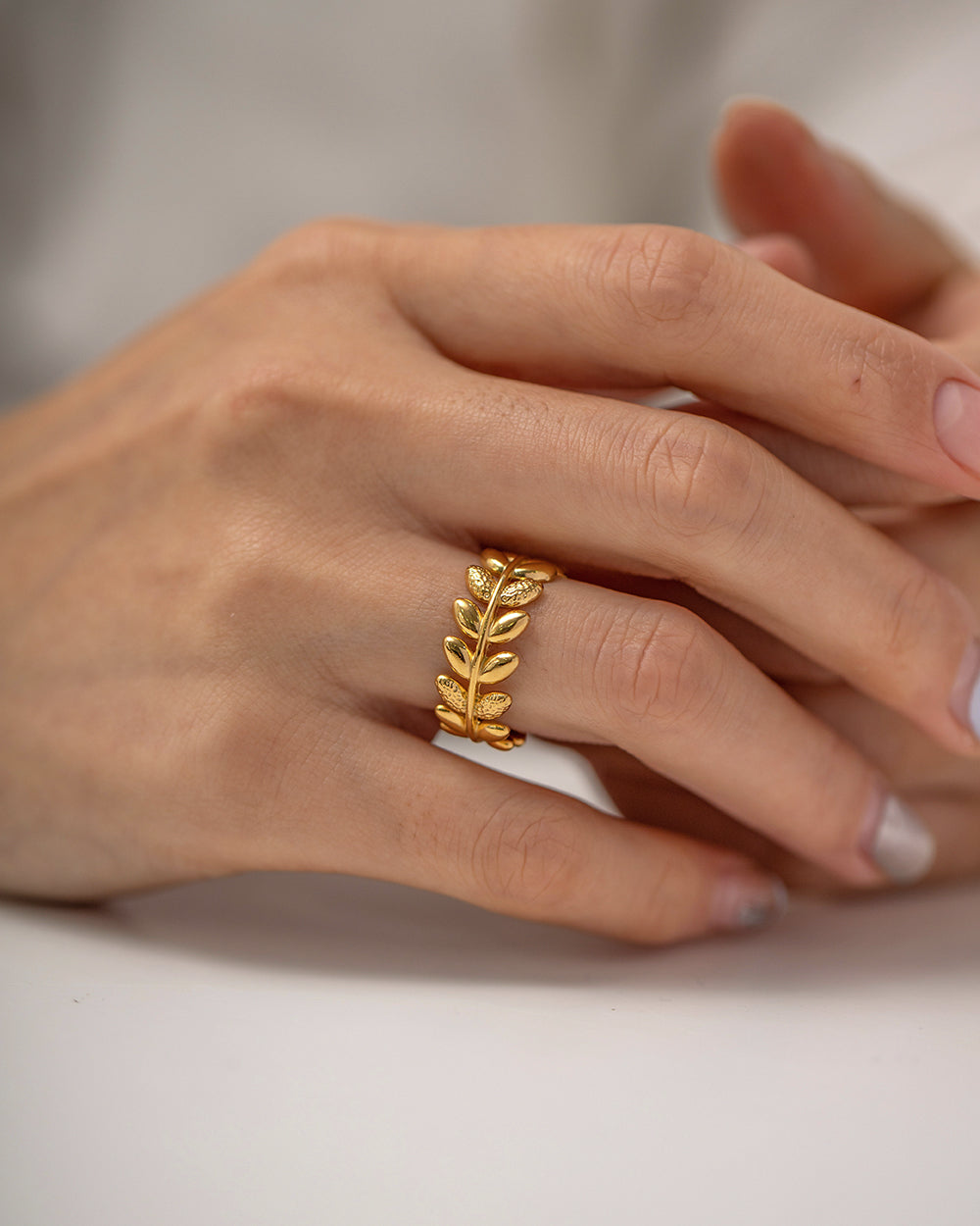 Gold Bloom Ring