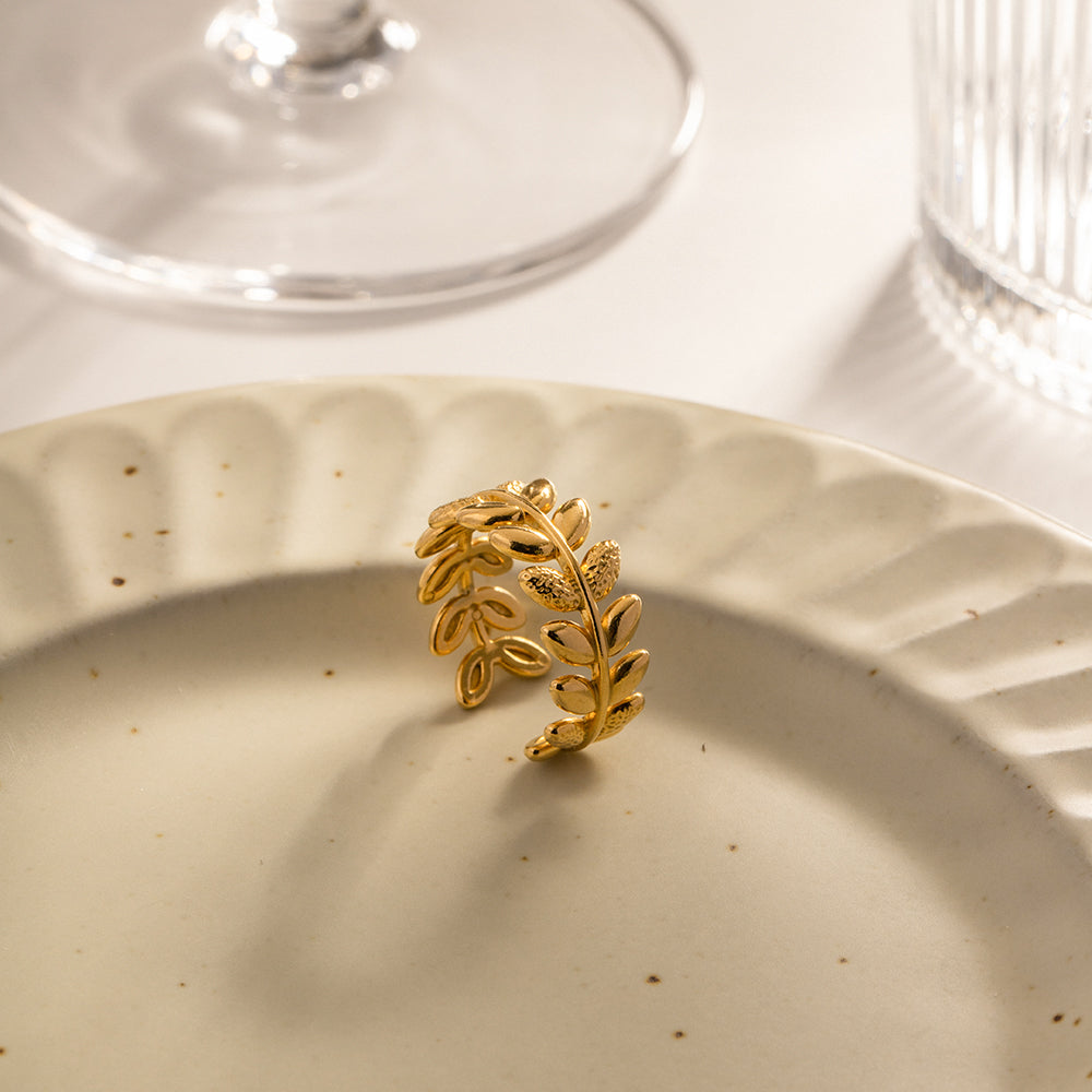 Gold Bloom Ring
