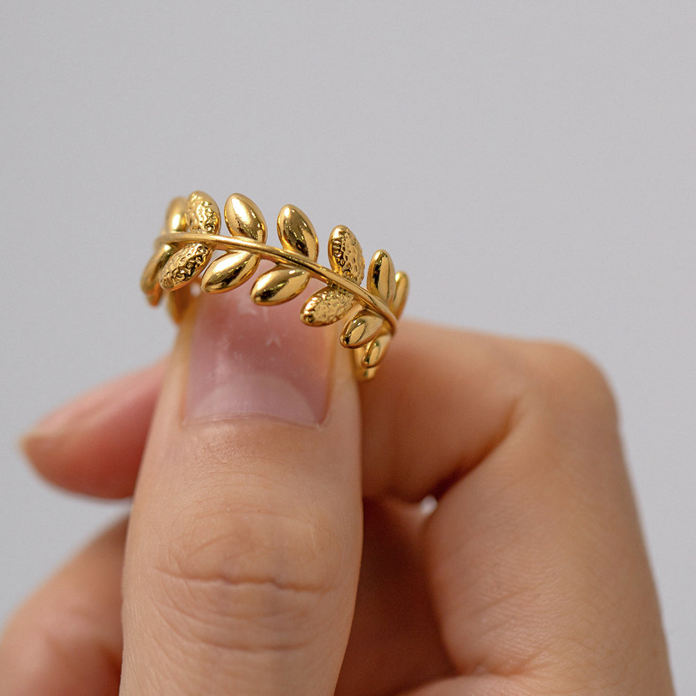 Gold Bloom Ring