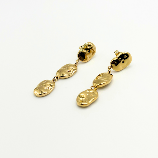 Amber Rain Earrings