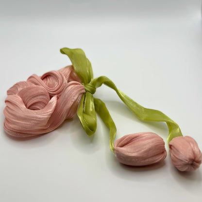 Handmade Flower Hair Ties