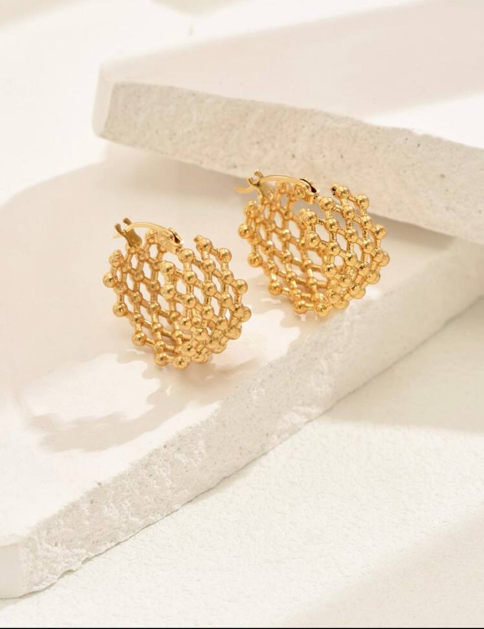 Honeycomb Earring