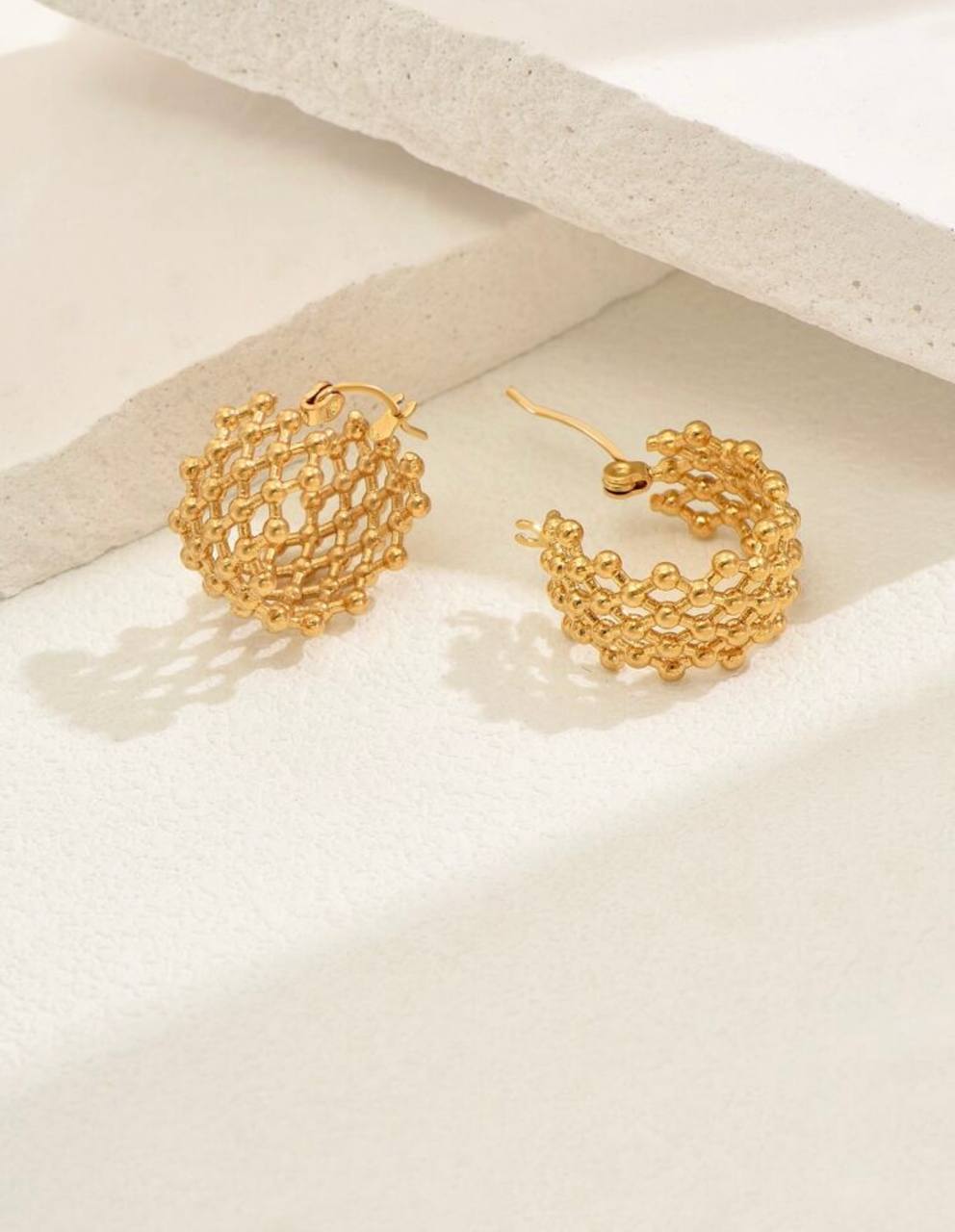 Honeycomb Earring