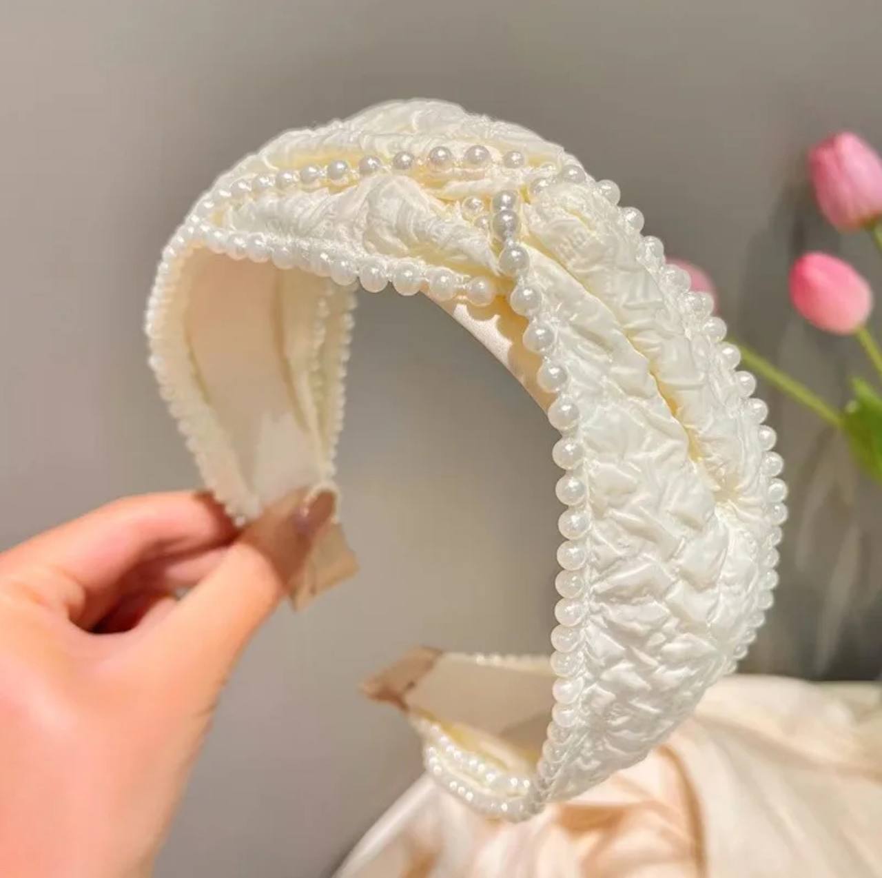 Pearly Knot Headband