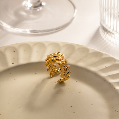 Gold Bloom Ring