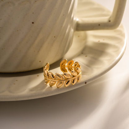 Gold Bloom Ring