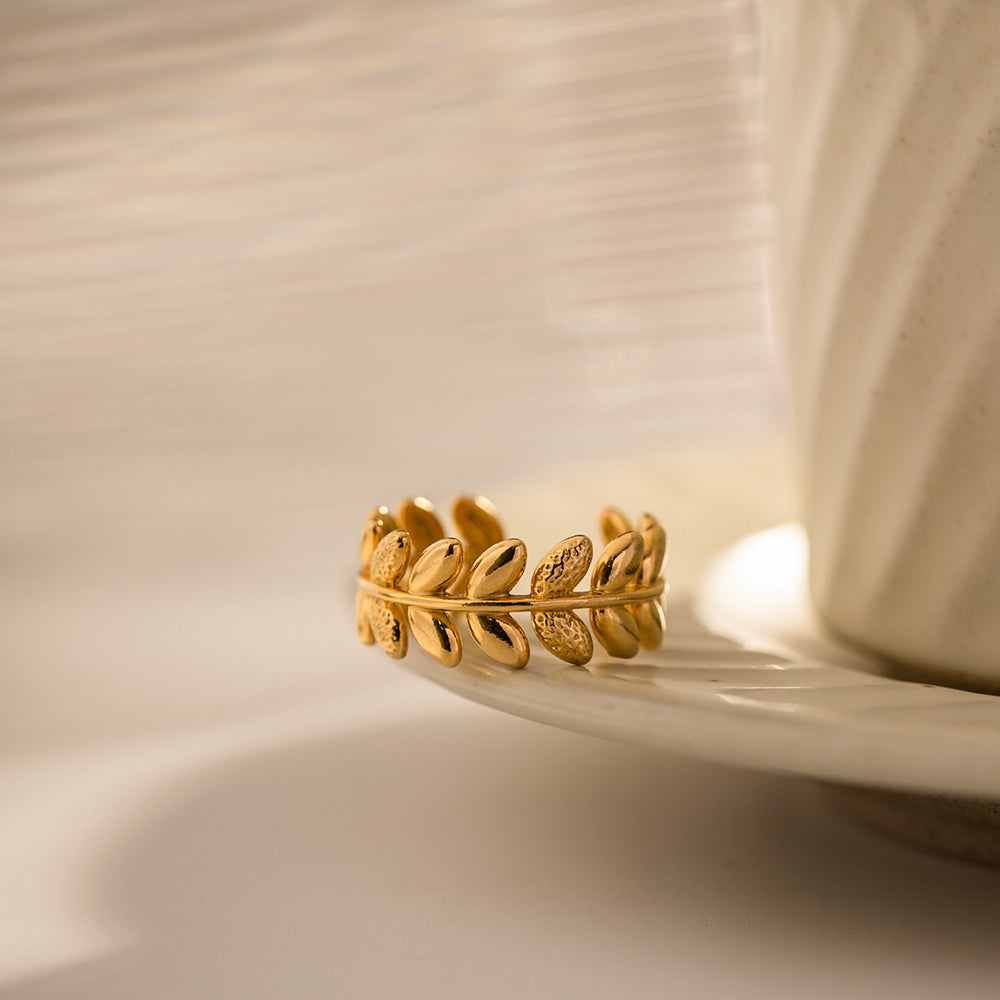 Gold Bloom Ring