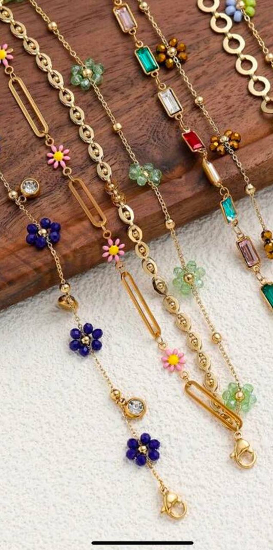 Daisy Chain Bracelets